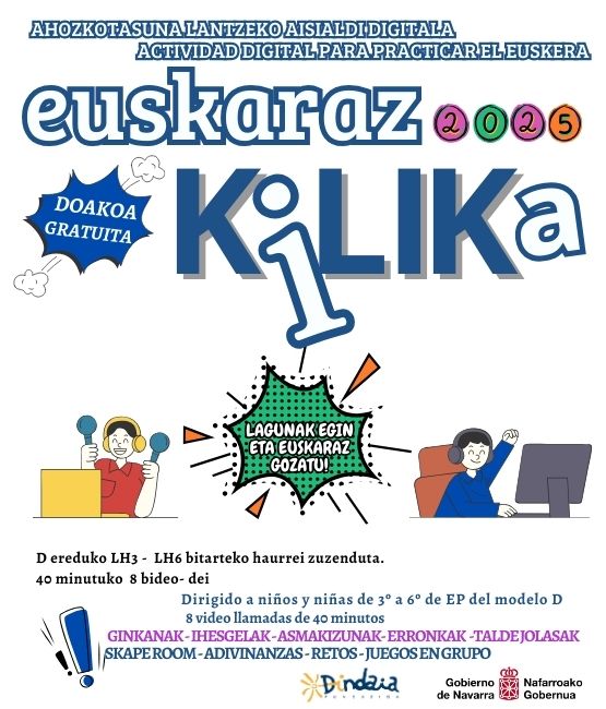 Euskaraz kilika 